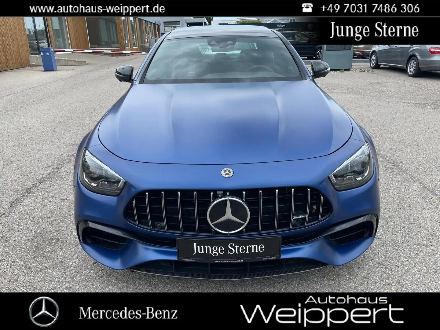 Mercedes-Benz E 63 AMG Mercedes-AMG E 63 S 4M KERAMIKBREMSE NP:183.700 Blau - 1