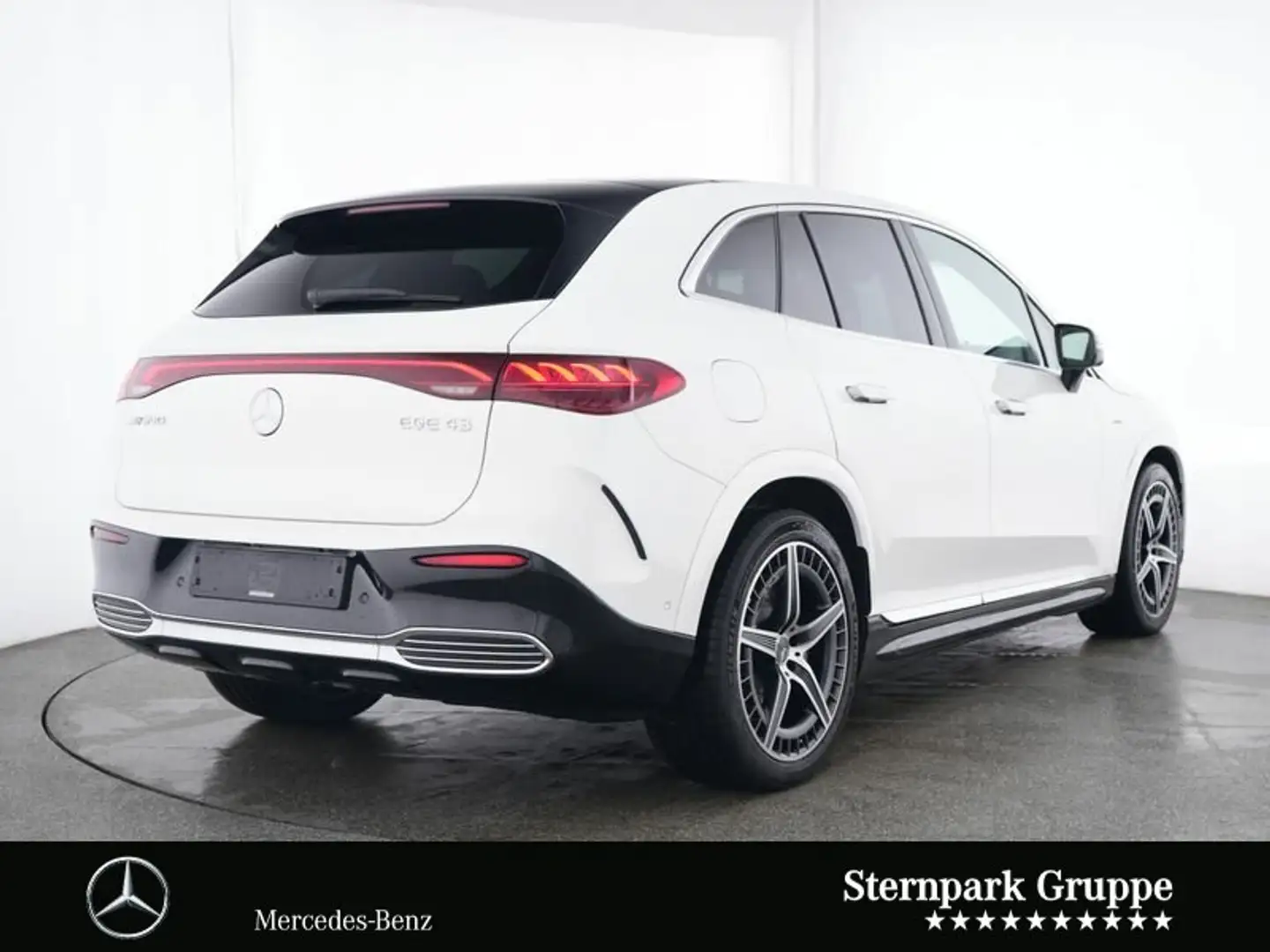 Mercedes-Benz EQE SUV EQE 43 AMG 4M SUV Hyper+Pano+AHK+HAL+Distron+Mem Weiß - 2