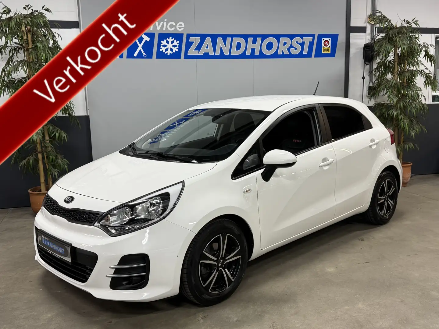 Kia Rio 1.2 CVVT ComfortLine // Airco // Cruise Verkocht!! Wit - 1