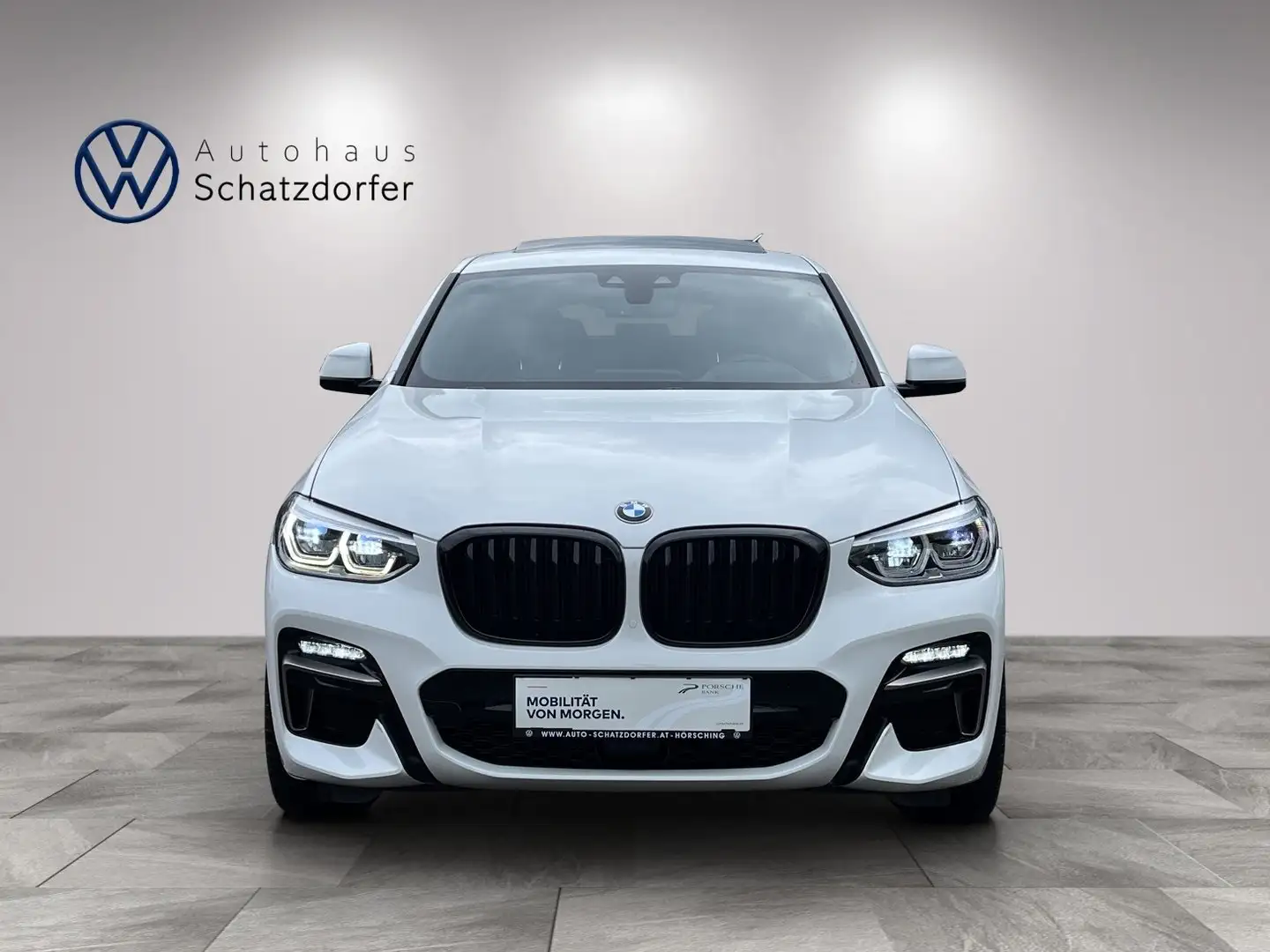 BMW X4 M M40 d Blanc - 2
