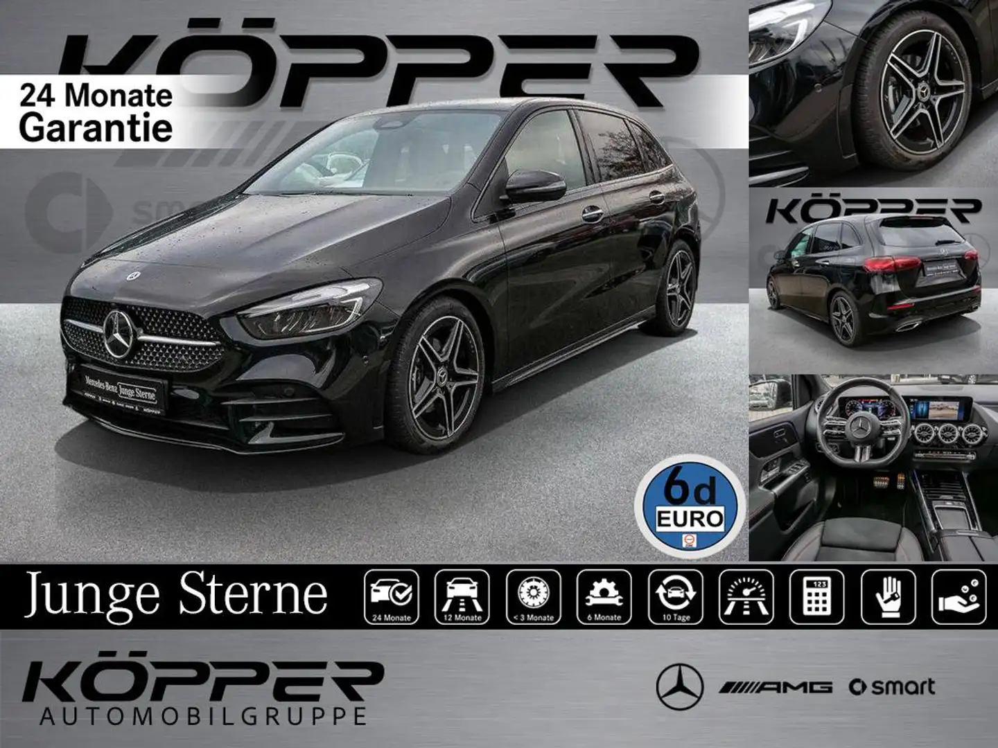 Mercedes-Benz B 180 AMG Advanced PLUS Night Black Edition Schwarz - 1