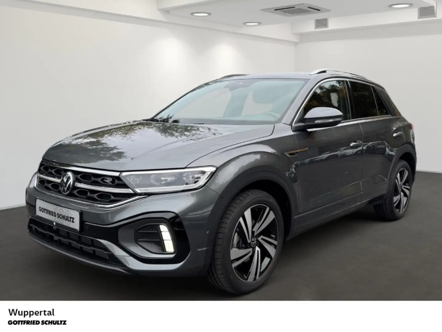 Volkswagen T-Roc 1.5 TSI R-Line DSG NAVI KAM ACC LED SHZ PDC LM Grau - 1
