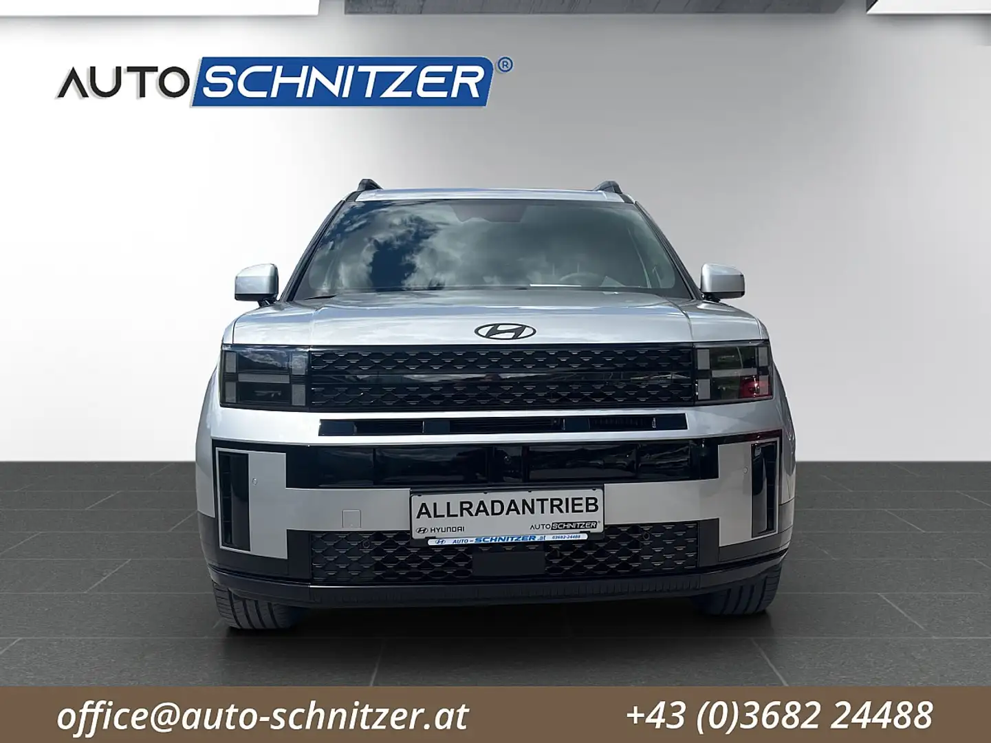 Hyundai SANTA FE Santa Fe 1,6 T-GDI Plug-In 4WD 6-Sitz. Calligra... Argent - 2