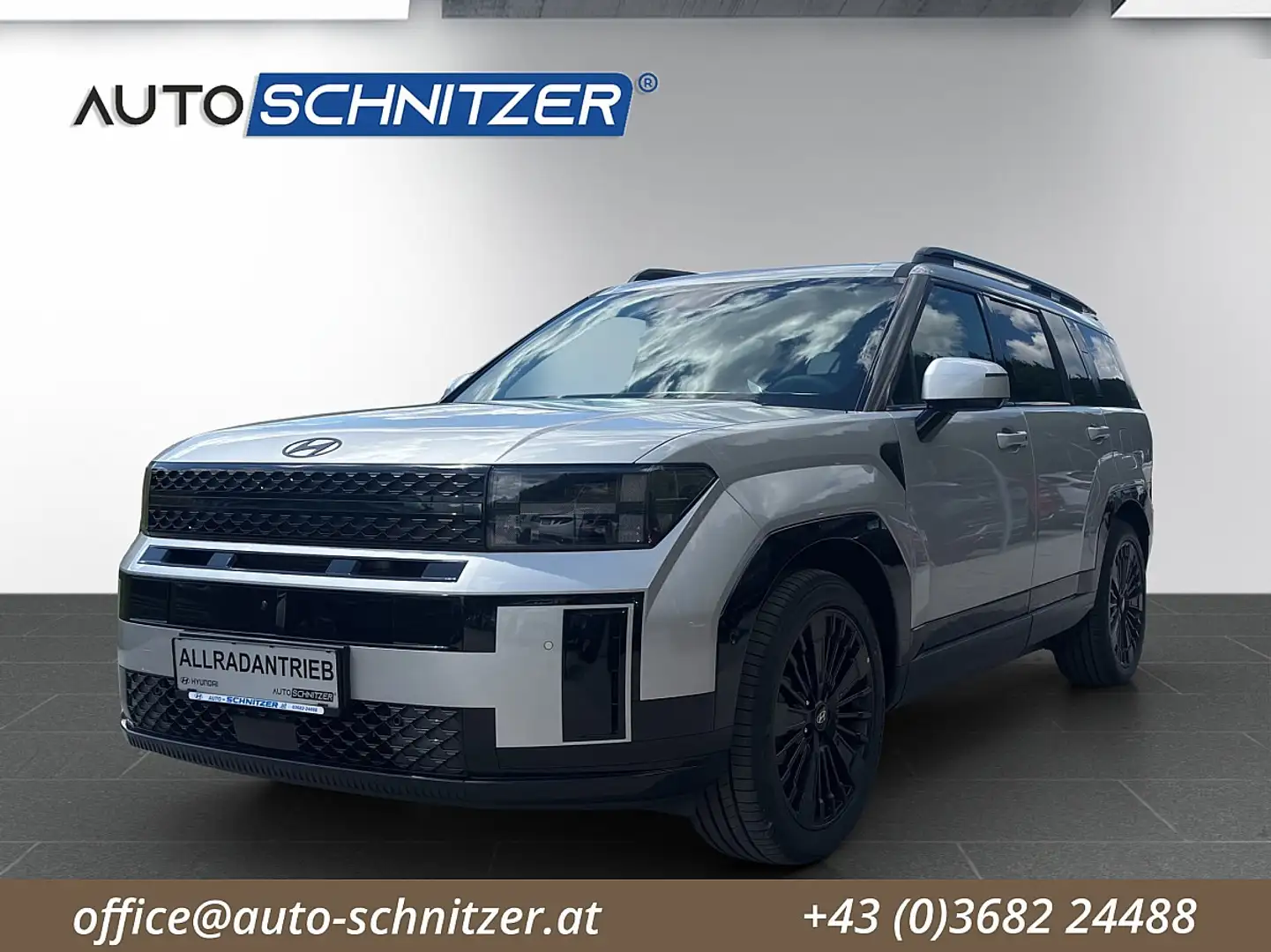 Hyundai SANTA FE Santa Fe 1,6 T-GDI Plug-In 4WD 6-Sitz. Calligra... Argent - 1