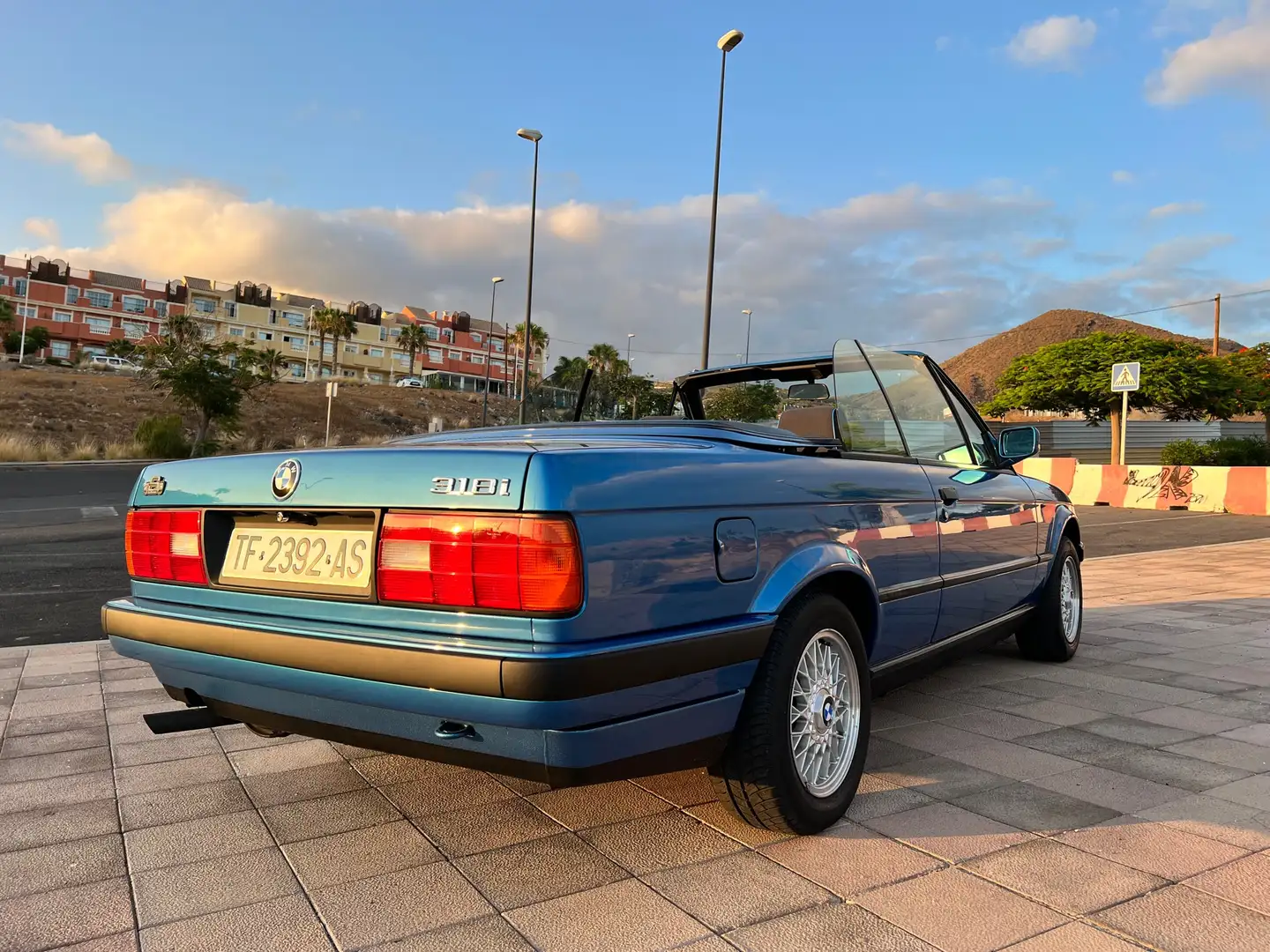 BMW 318 318i Cabriolet Azul - 2