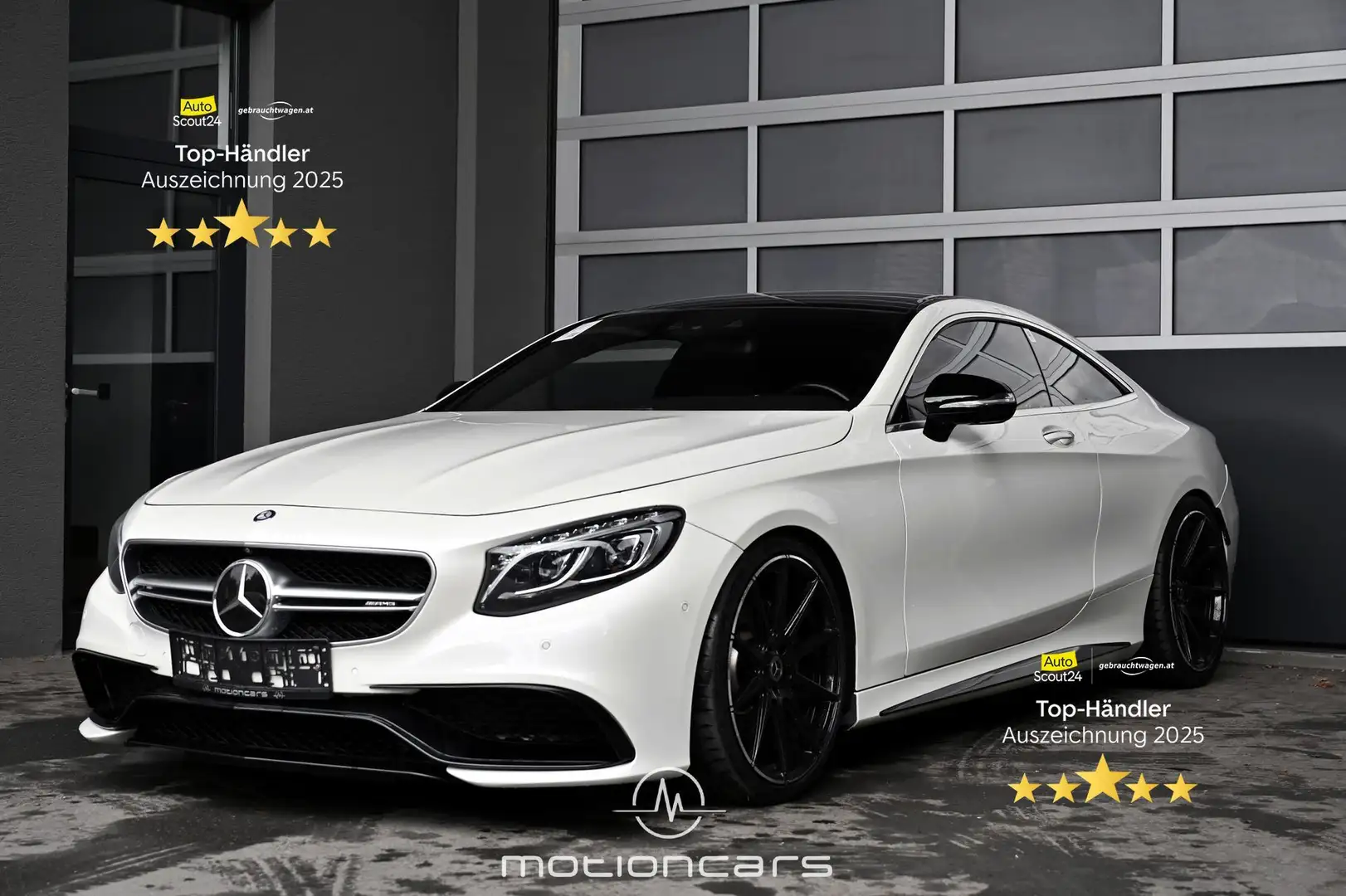 Mercedes-Benz S 500 Coupe S63 AMG 4Matic EXP € 42.980,- Weiß - 1