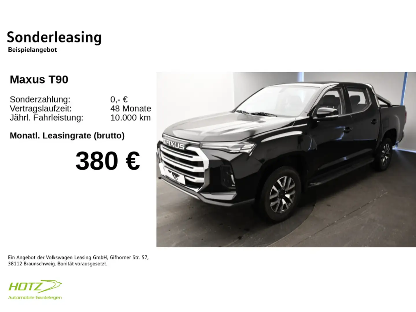 Maxus T90 EV Elite Elite Schwarz - 2