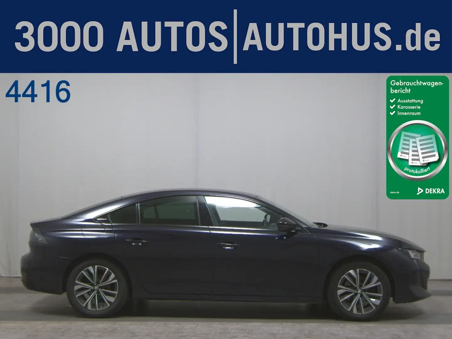 Peugeot 508 1.5 BlueHDi 130 Allure Navi ACC LED Night Blau - 1