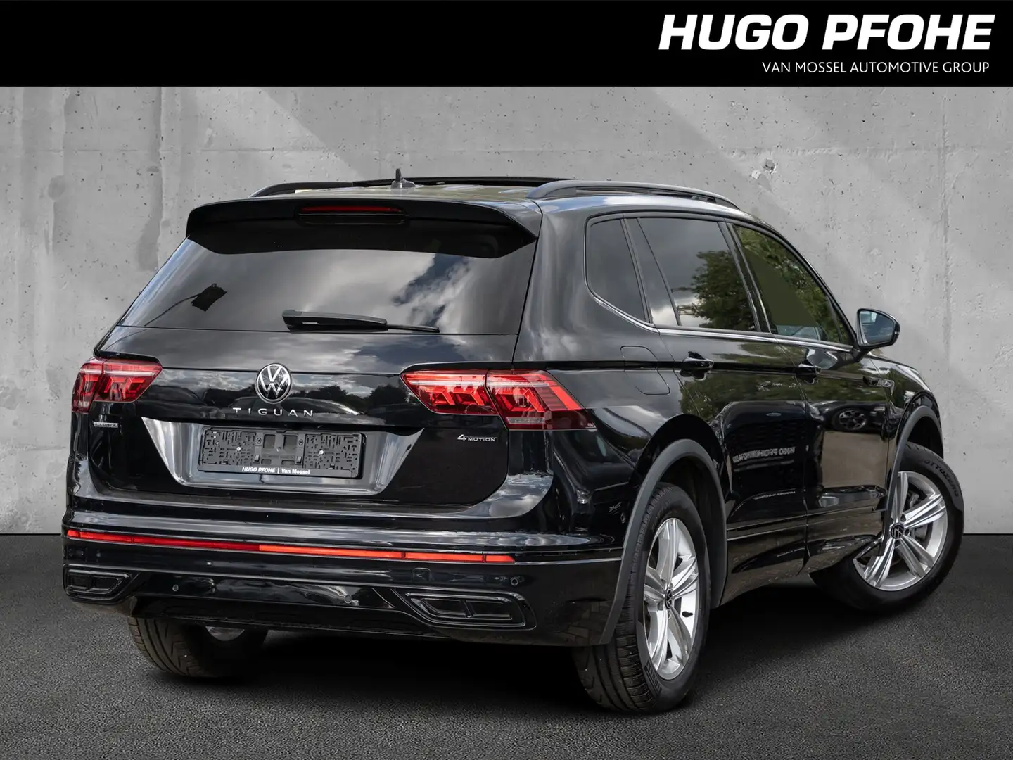 Volkswagen Tiguan Allspace 2.0 TSI R-Line 4Motion Schwarz - 2
