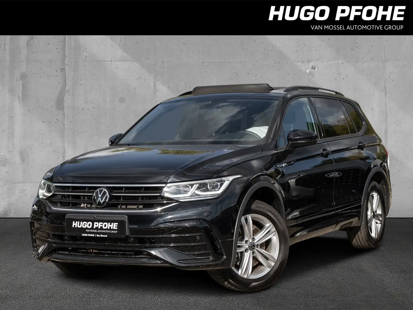 Volkswagen Tiguan Allspace 2.0 TSI R-Line 4Motion Schwarz - 1