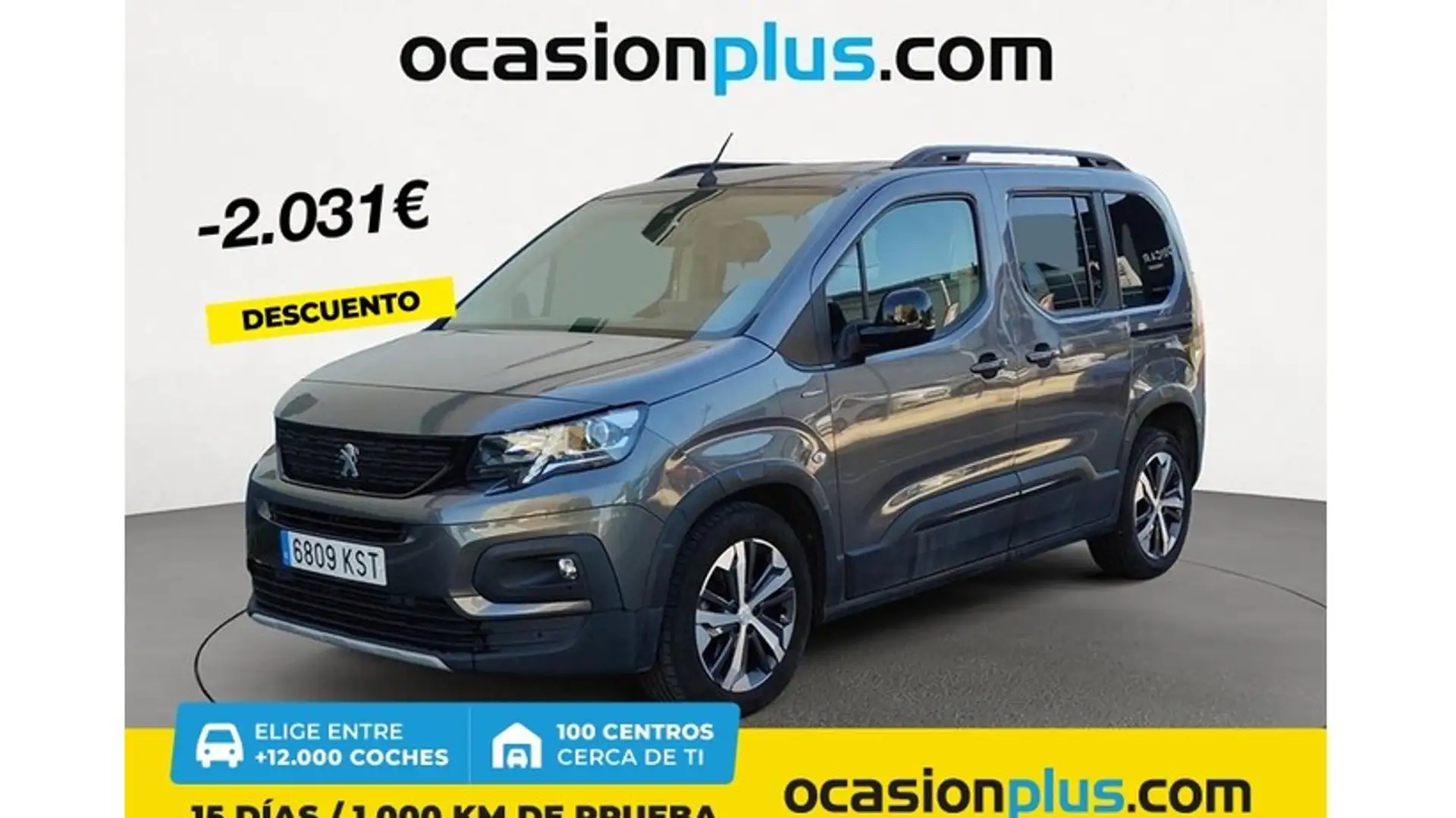 Peugeot Rifter 1.5BlueHDi S&S Standard GT Line EAT8 130 Plateado - 1