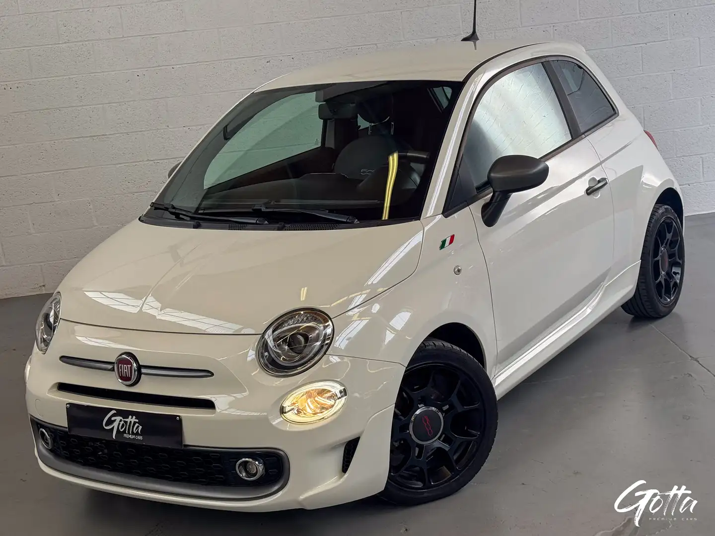 Fiat 500 0.9 T TwinAir 105CH Sport*LED/GPS/CUIR/GARANTIE Wit - 1