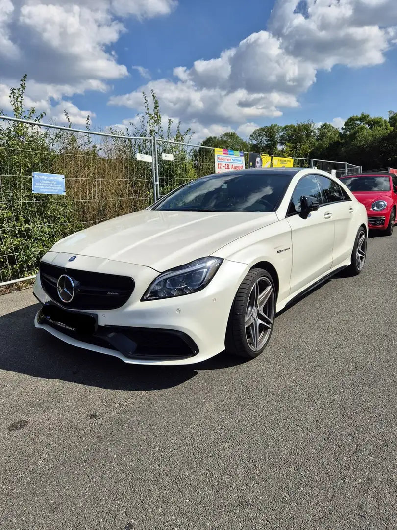 Mercedes-Benz CLS 63 AMG 4Matic *Navi*LED*H&K* Keyless-Go* Alb - 1