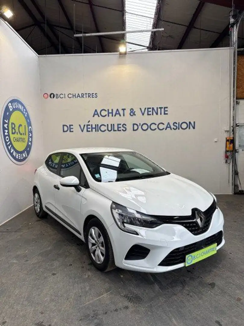 Renault Clio V STE 1.0 TCE 90CH AIR NAV - 21 Blanc - 2