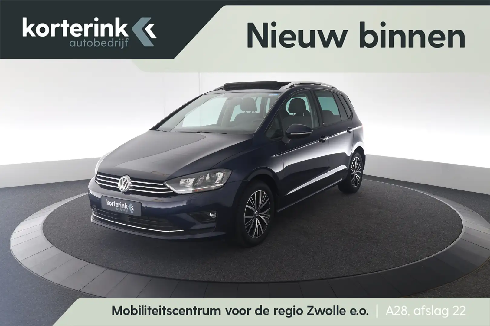 Volkswagen Golf Sportsvan 1.4 TSI Highline Blauw - 1