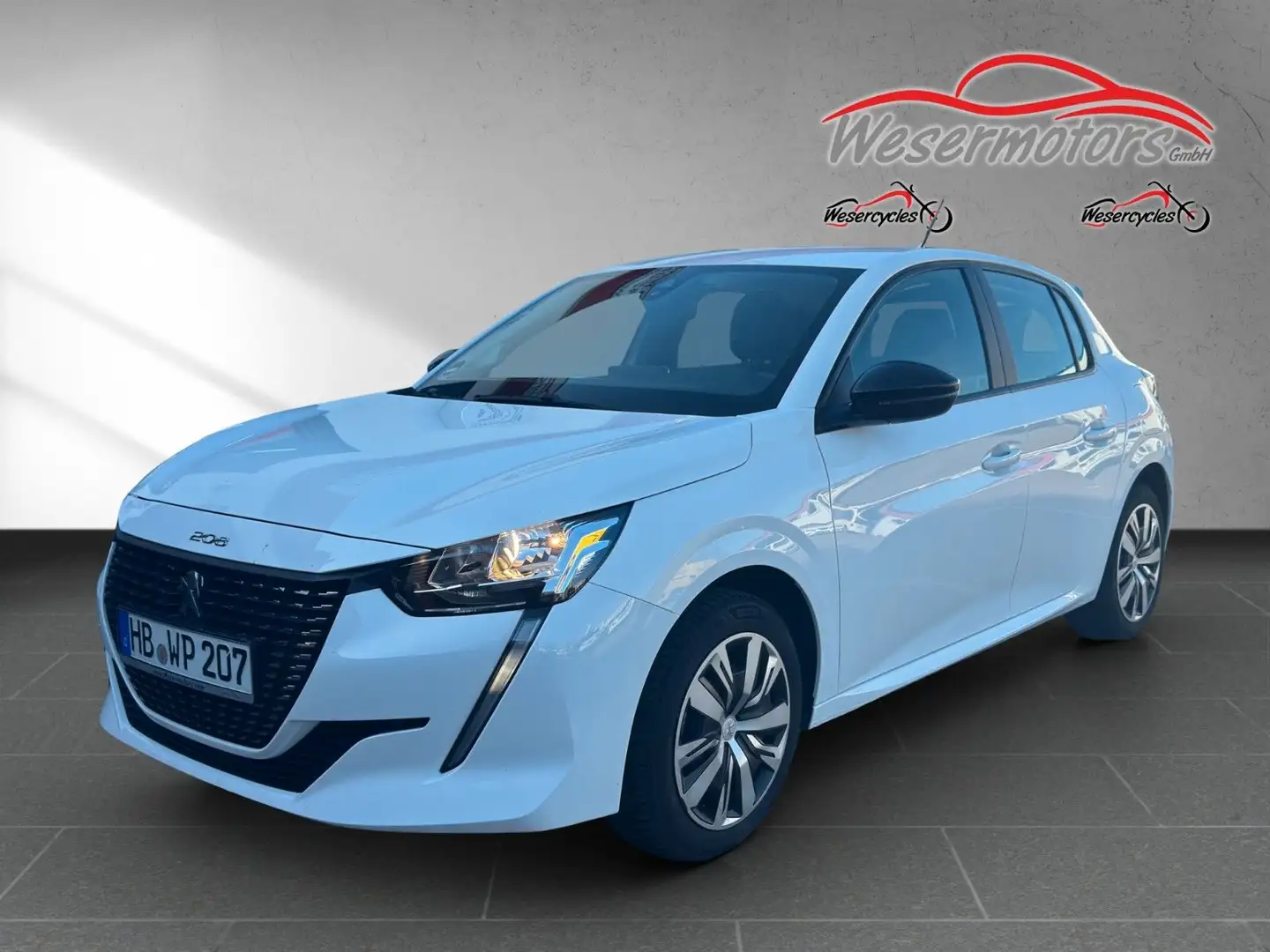 Peugeot 208 Active Pack / Automatik Blanc - 1