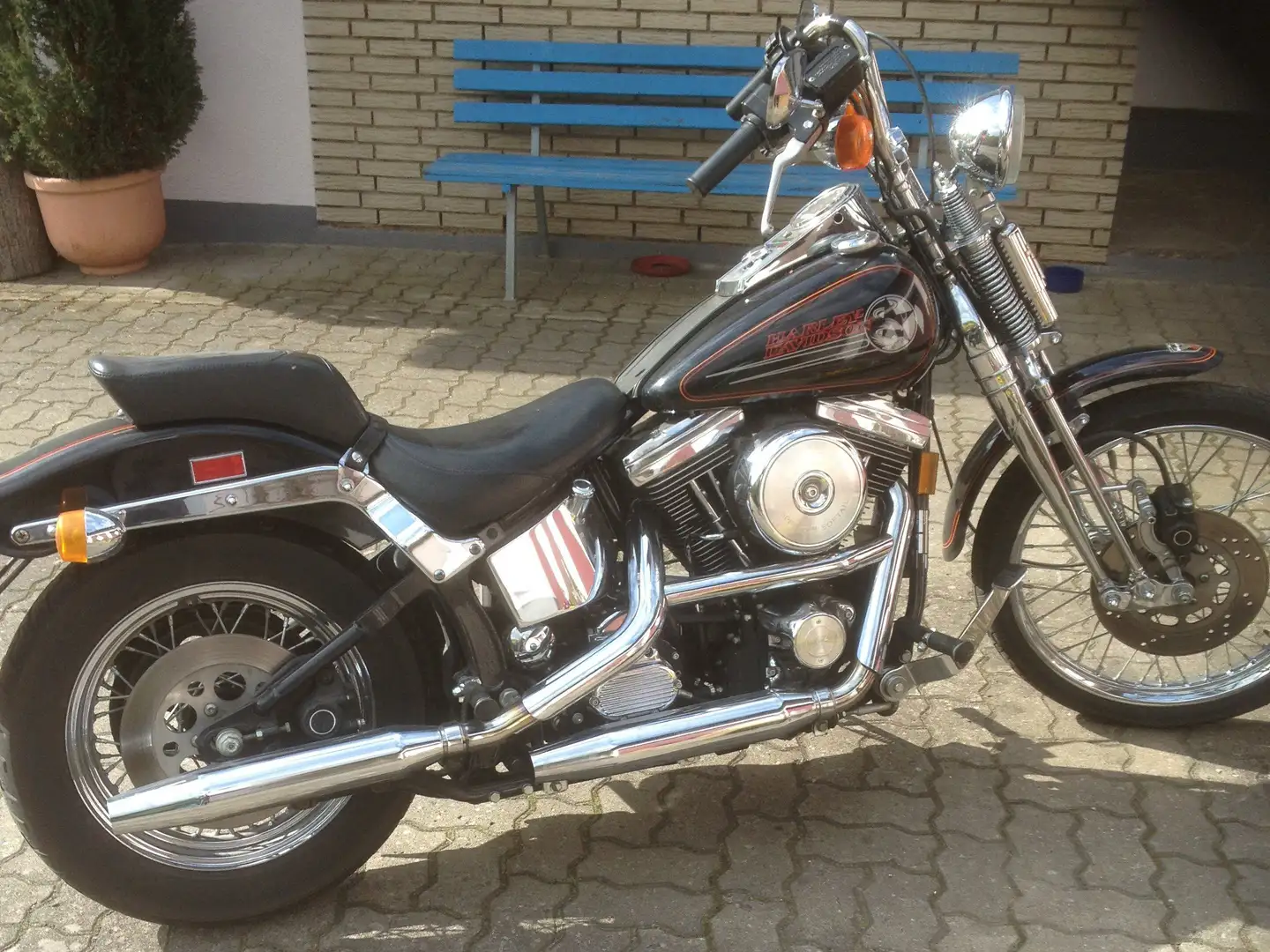 Harley-Davidson Softail FXSTS Black - 2