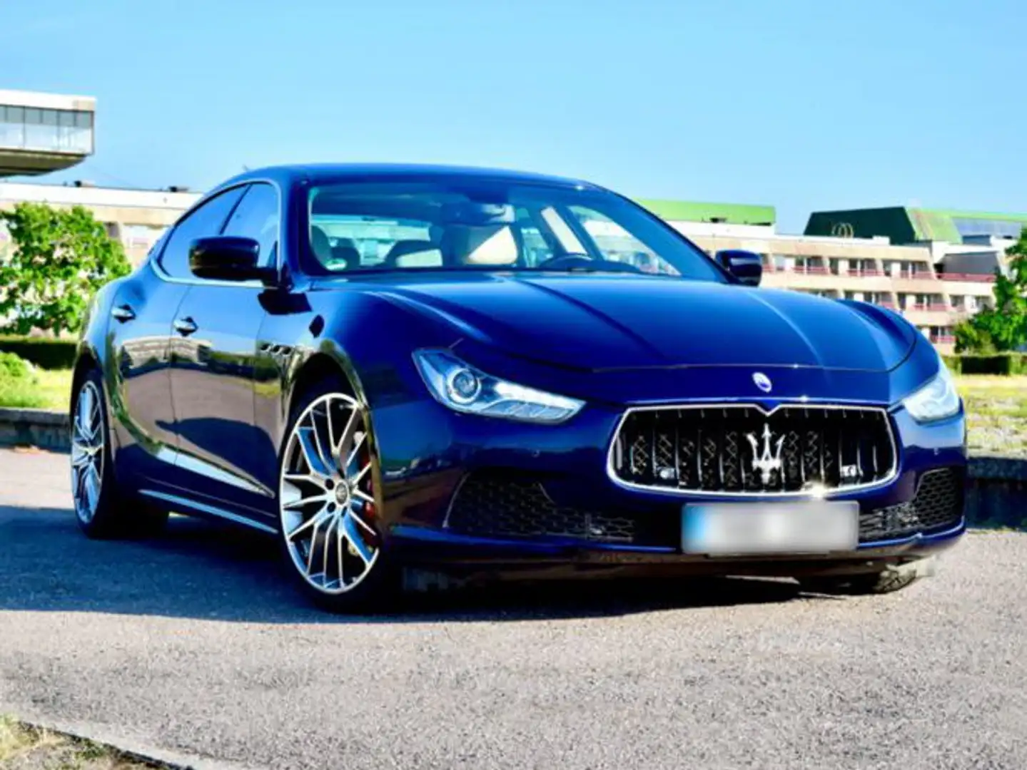 Maserati Ghibli Aut. Azul - 1