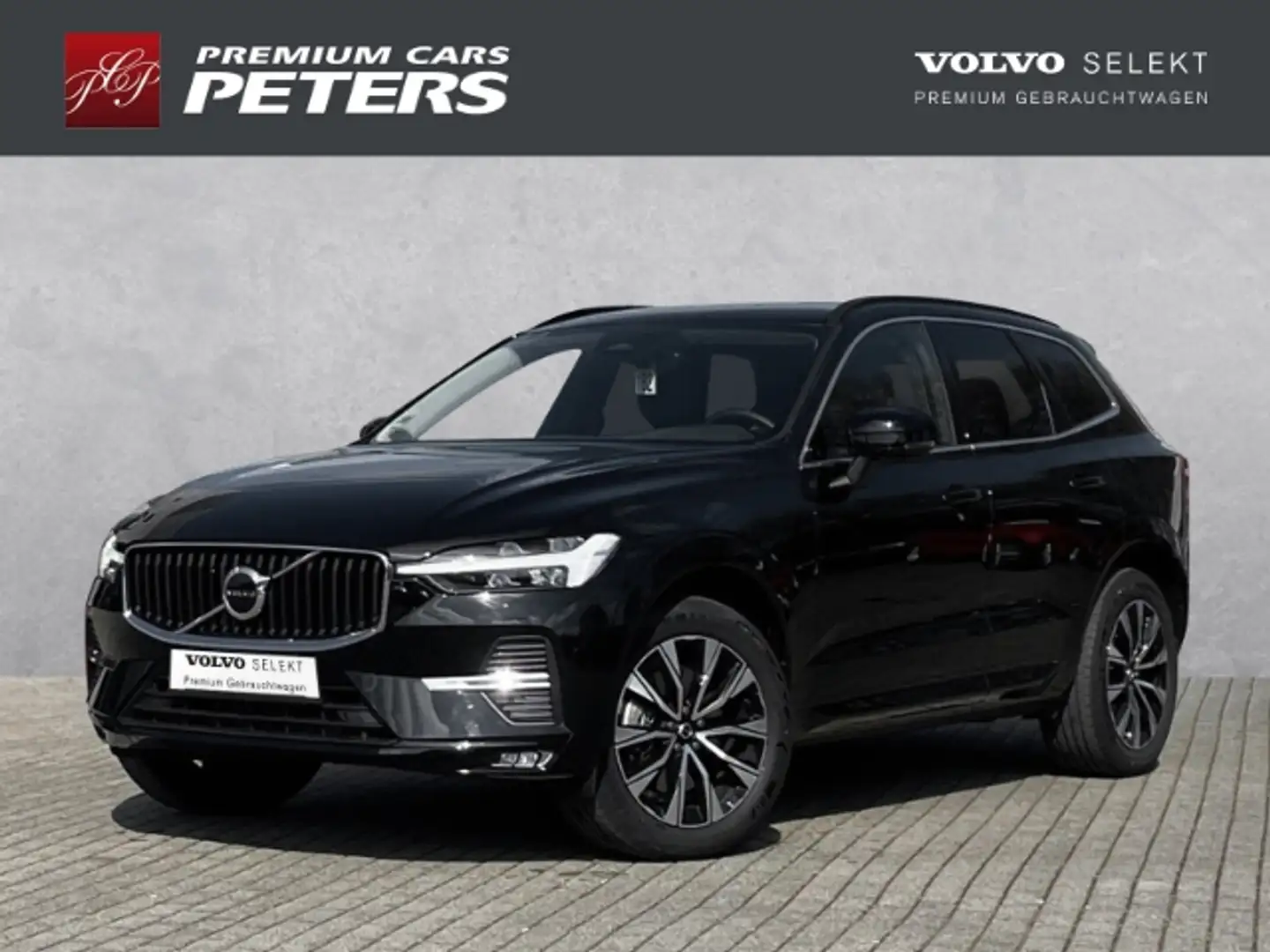 Volvo XC60 Core B4 19''LM PilotAssist DAB Leder Lenkradhz LED Zwart - 1