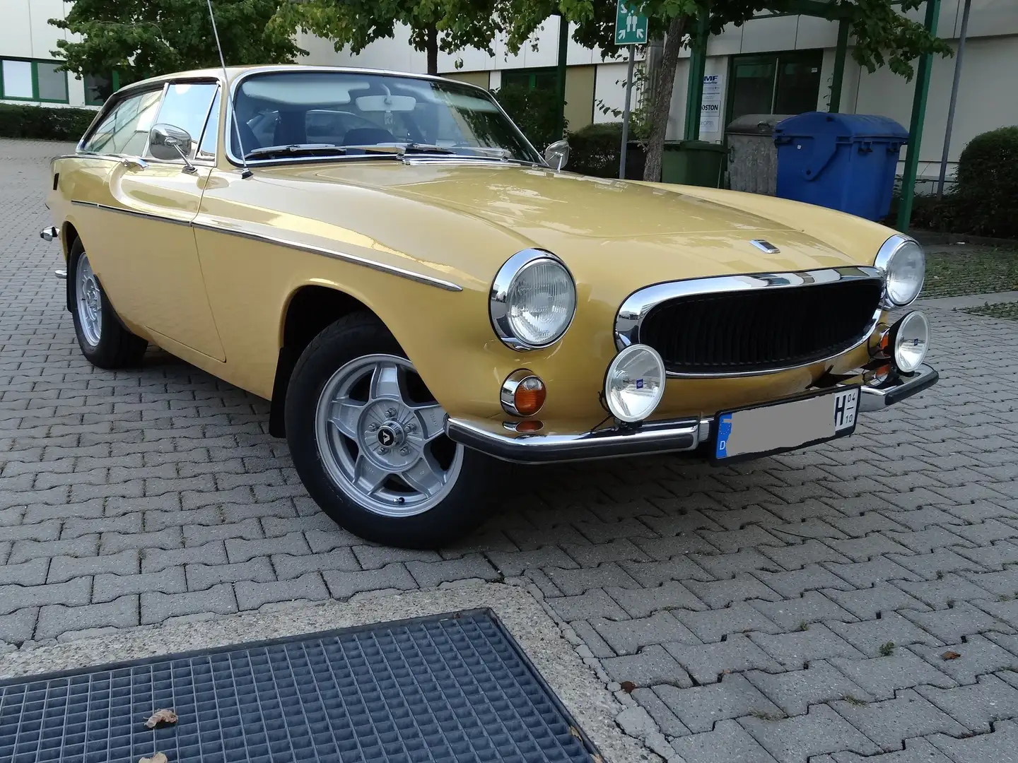 Volvo P1800 ES,Aut.,Leder,Col.,Alu-+Stahlräd,Gutacht.,Top Sárga - 1