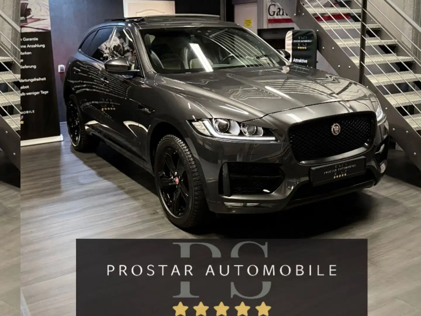 Jaguar F-Pace R-Sport AWD Aut. LED*Navi*Leder*Kam.*Spur Grau - 1