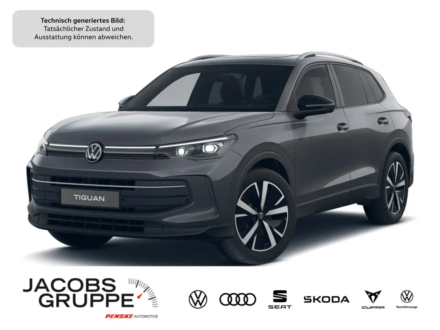 Volkswagen Tiguan 2.0 TDI Goal DSG,Navi,Matrix,RFK Grau - 1