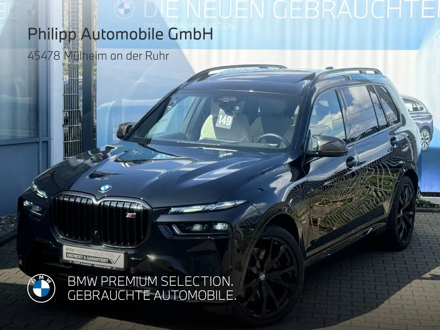 BMW X7 M 60i M Sport Pro 6-Sitzer B&W Autobahnas AHK Negru - 2