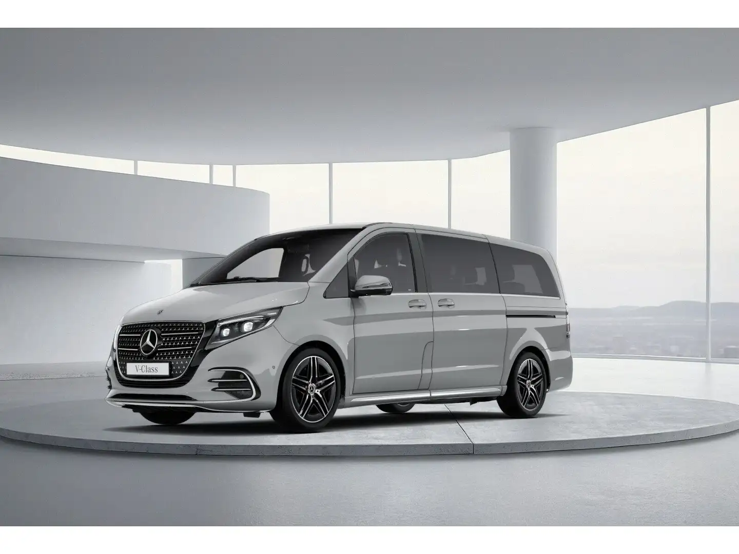 Mercedes-Benz V 300 d 4MATIC EXCLUSIVE Lang Airm Pano Distr Grau - 2