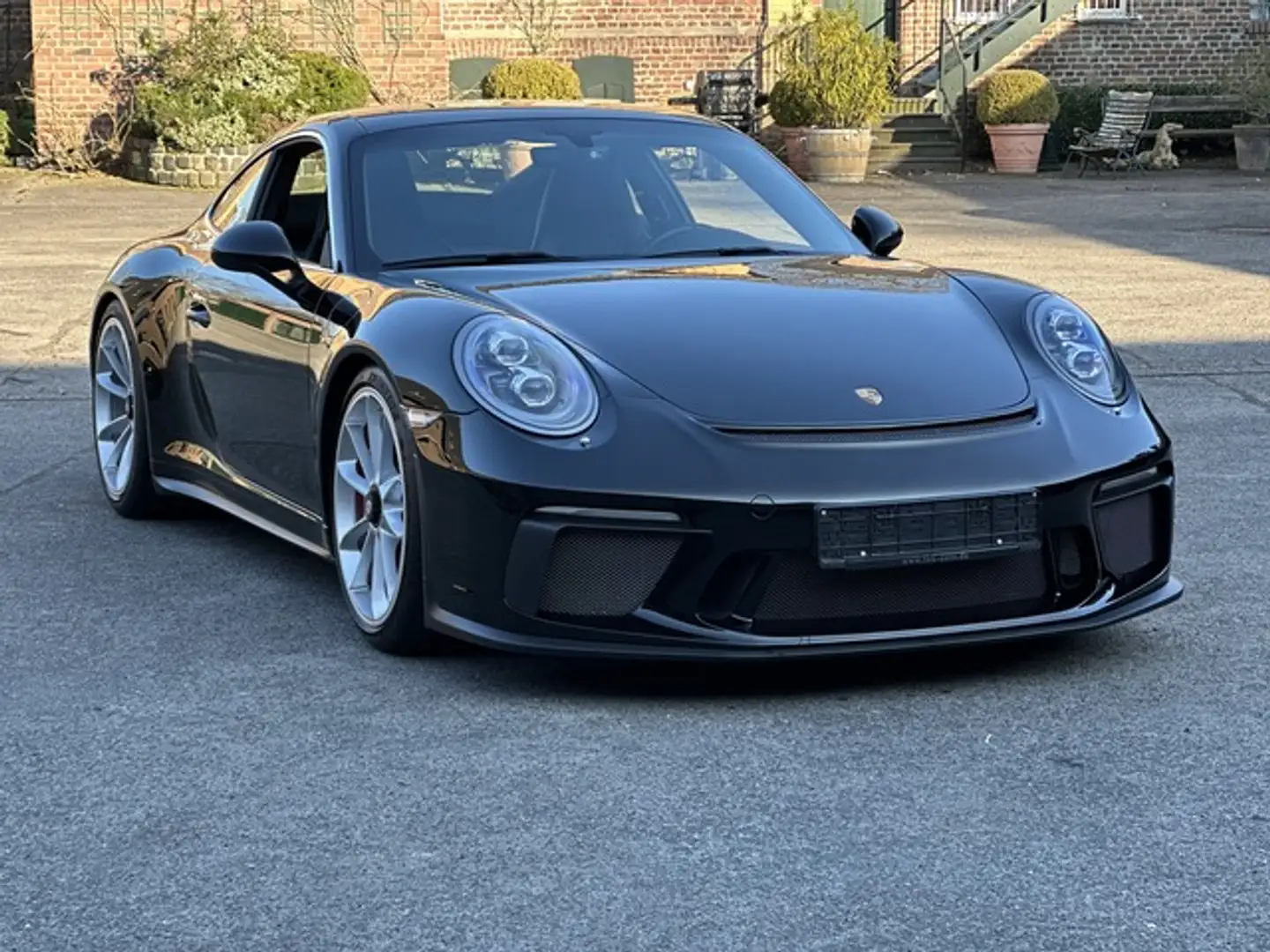 Porsche 991 911 GT3 Touring TOURING*UNFALLFREI*PZ SCHECKHEFT*L Zwart - 1