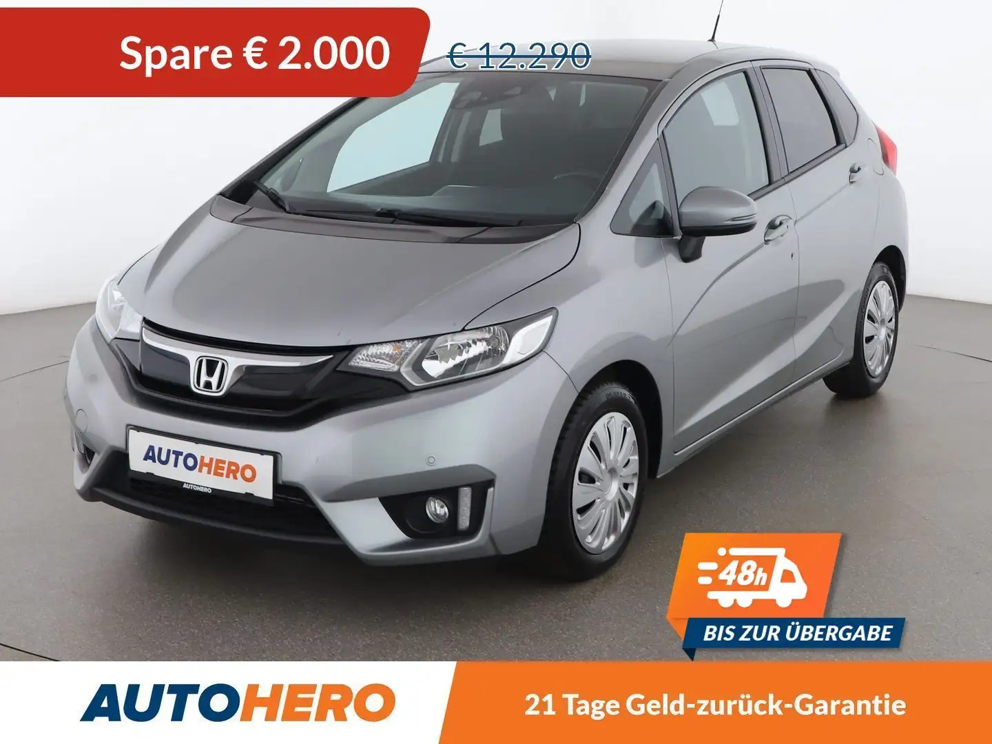 Honda Jazz 1.3 i-VTEC Elegance *CAM*TEMPO*PDC* Gris - 1
