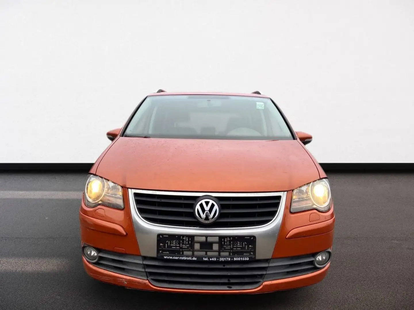 Volkswagen Touran 2.0 TDI Freestyle*Navi Pomarańczowy - 2