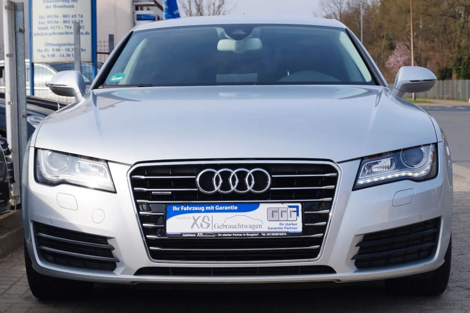 Audi A7 3.0 TDI quattro Automatik aus 2.Hand! +Sound+ Srebrny - 2