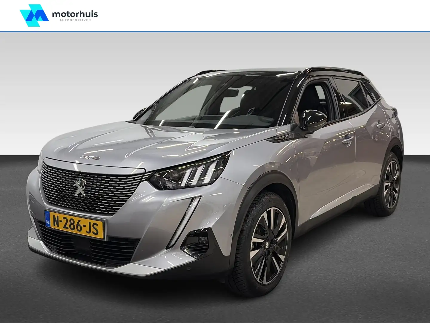 Peugeot e-2008 EV 50KWH 136PK GT-PACK NAVI FULL LED CAMERA TWOTON Grijs - 1