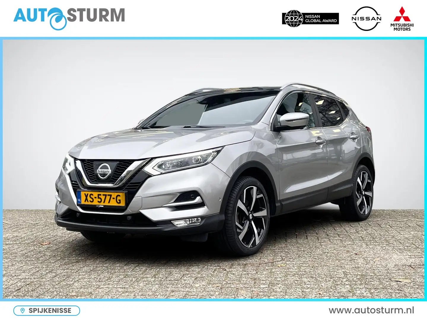Nissan Qashqai 1.2 Tekna + | Trekhaak | Panoramadak | BOSE Audio Zilver - 1