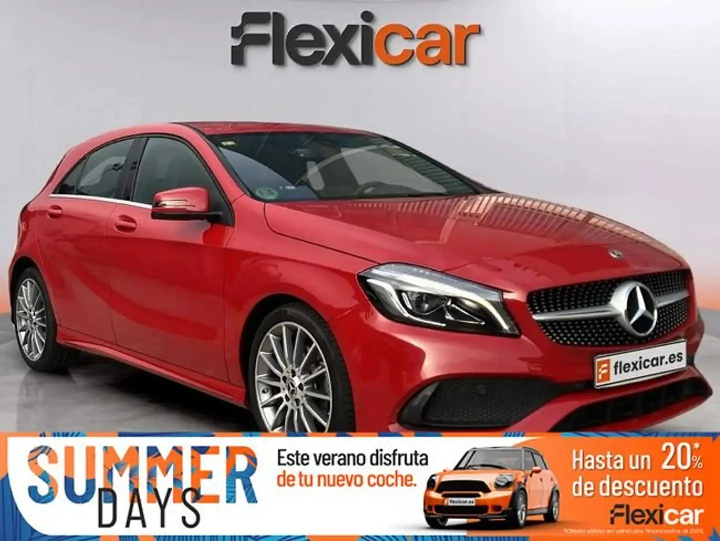 Mercedes-Benz A 200 d Rojo - 1