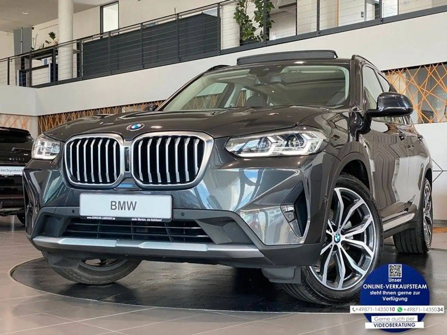 BMW X3 20d xDrive Shadow CockpitProf Pano AmbienteB Grigio - 1