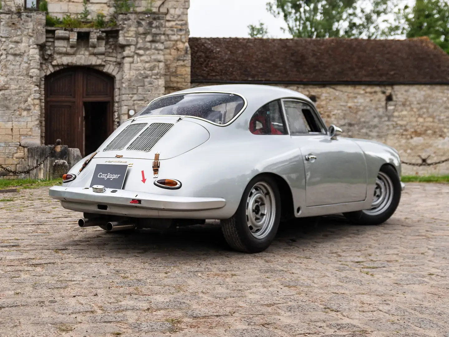 Porsche 356 C 1600 FIA Gris - 2