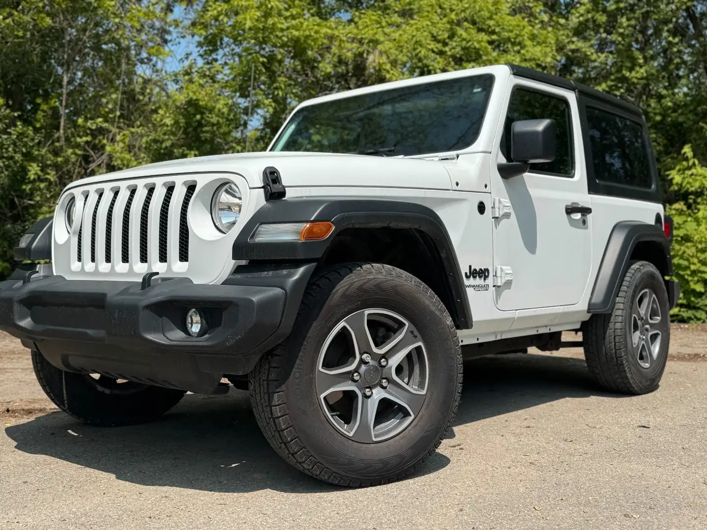 Jeep Wrangler Sport S 3.6 V6*CarPlay,Rückfahr,Klima* Weiß - 1