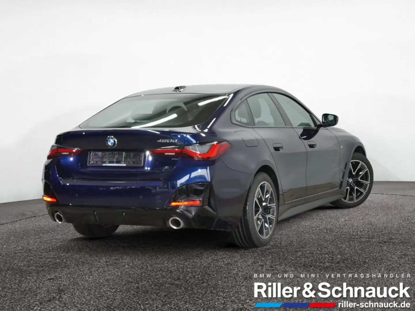 BMW 420 d Gran Coupe M Sport 360°KAM+HUD+LED+SHZG Blau - 2