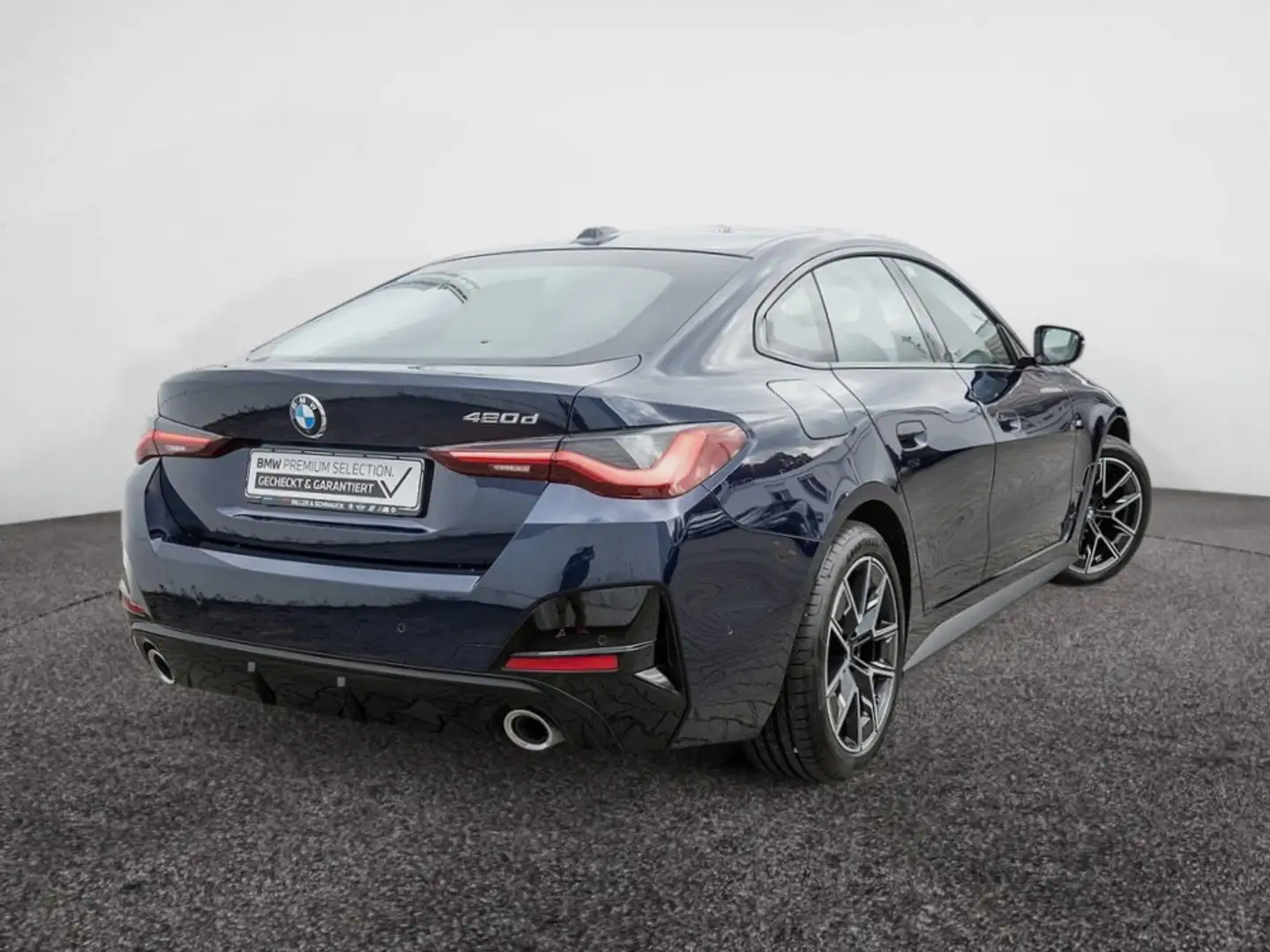 BMW 420 d Gran Coupe M-Sport 360°KAM+HUD+LED+SHZG Blau - 2