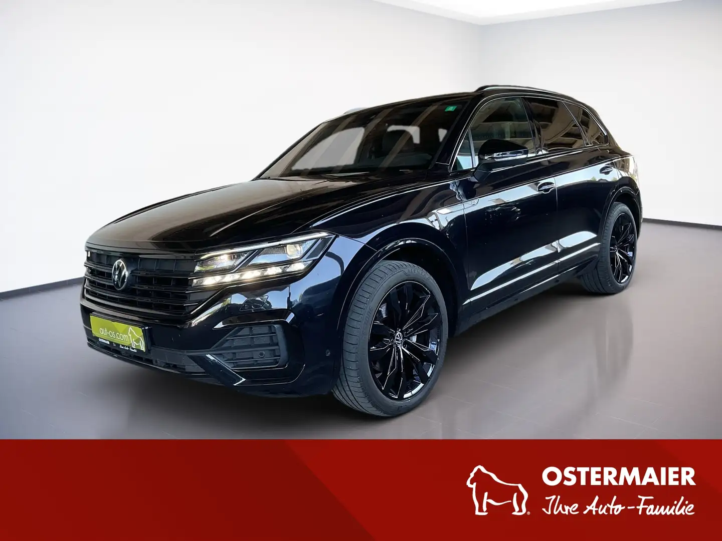 Volkswagen Touareg R-LINE 4M 3.0TDI 286PS.MATRIX.NAVI.AHK.KAMERA.LEDE Negro - 1