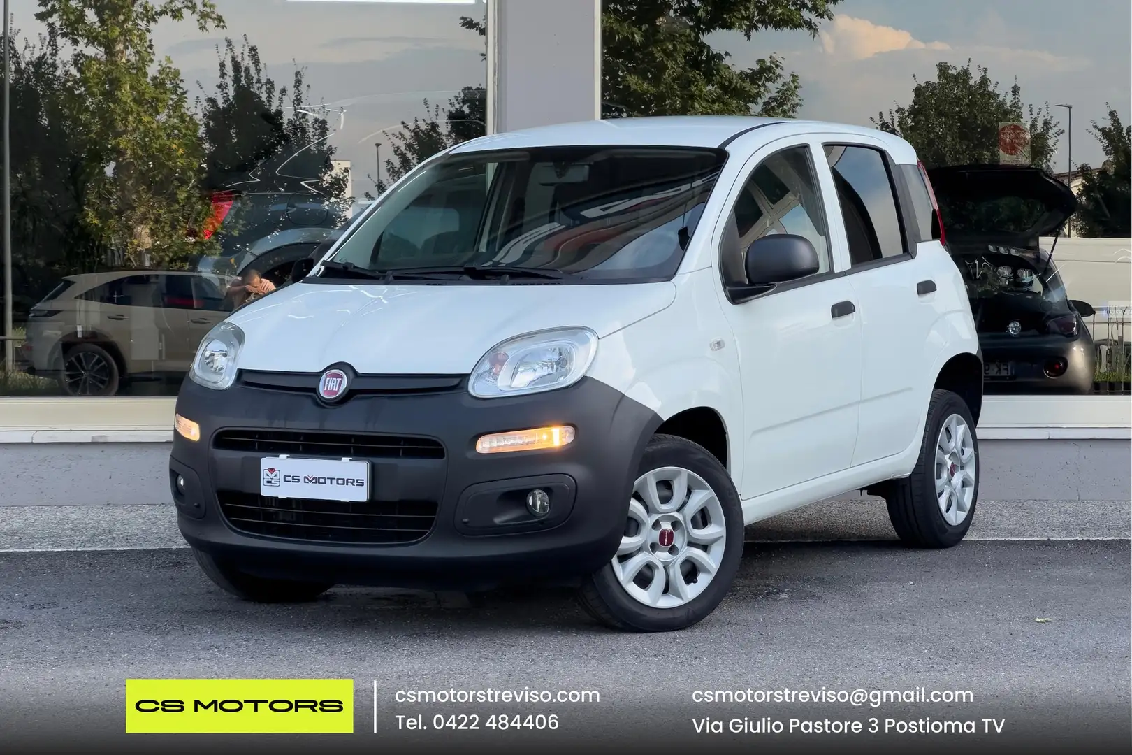 Fiat Panda VAN 2 POSTI BENZINA E METANO Blanc - 1