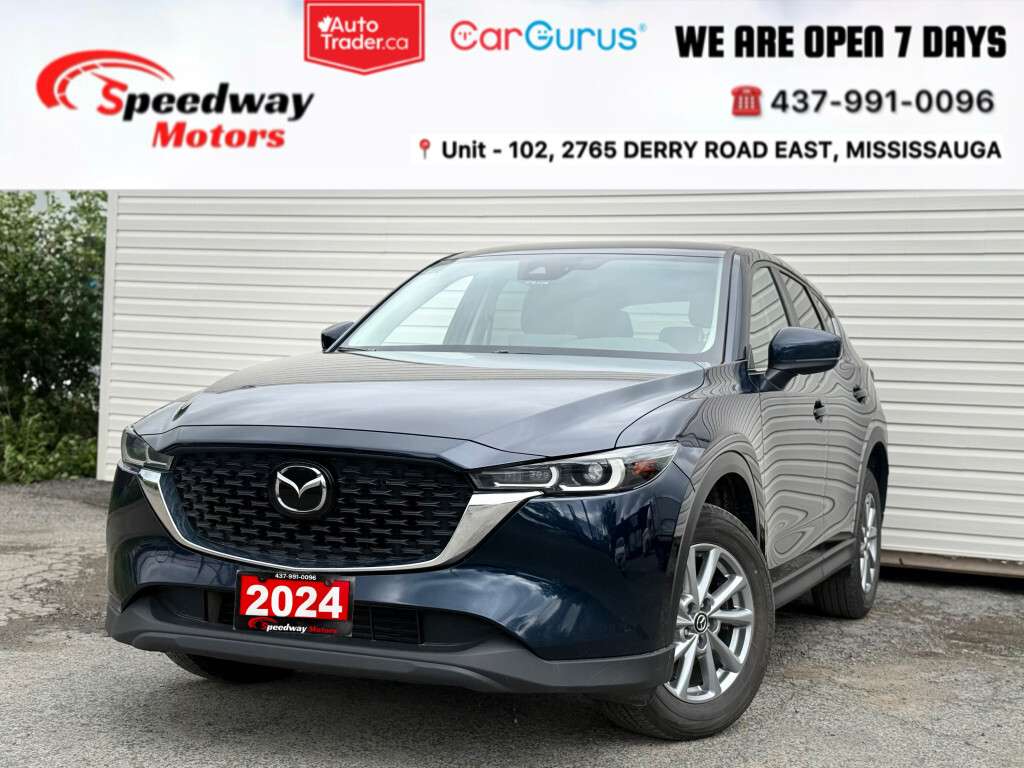 2024 Mazda CX-5 GX AUTO AWD/ NO ACCIDENT/ ALLOYS/ BSM/ HEATED SEAT