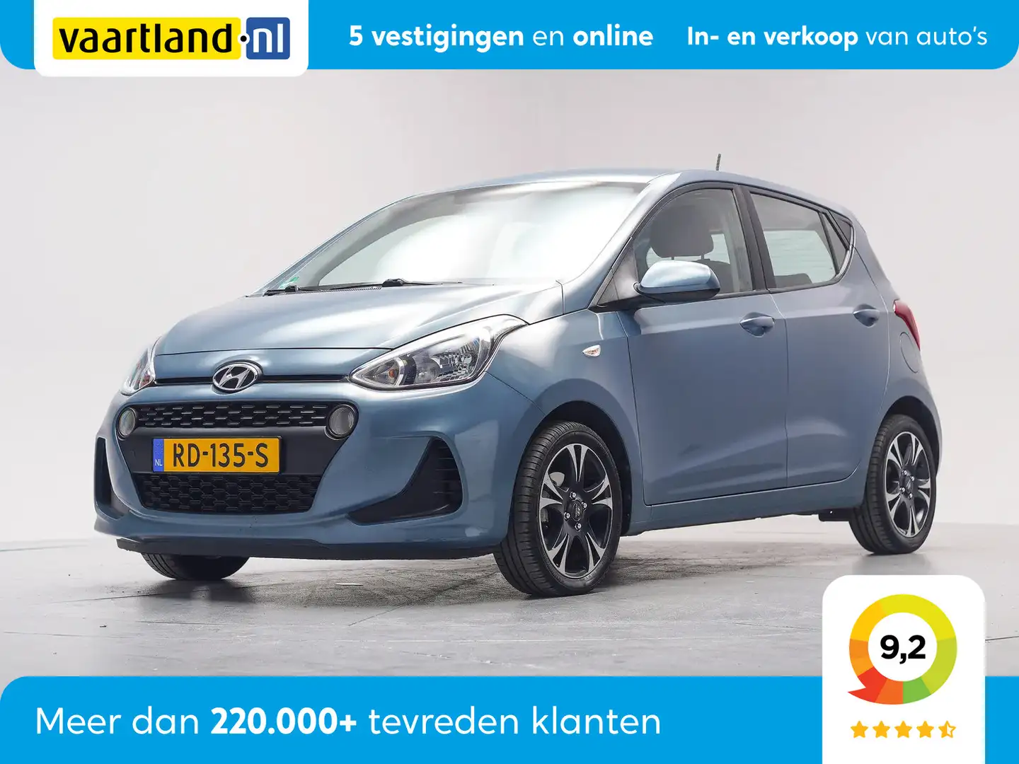 Hyundai i10 1.0i Comfort 5-drs [ Navi Airco Cruise ] Blau - 1