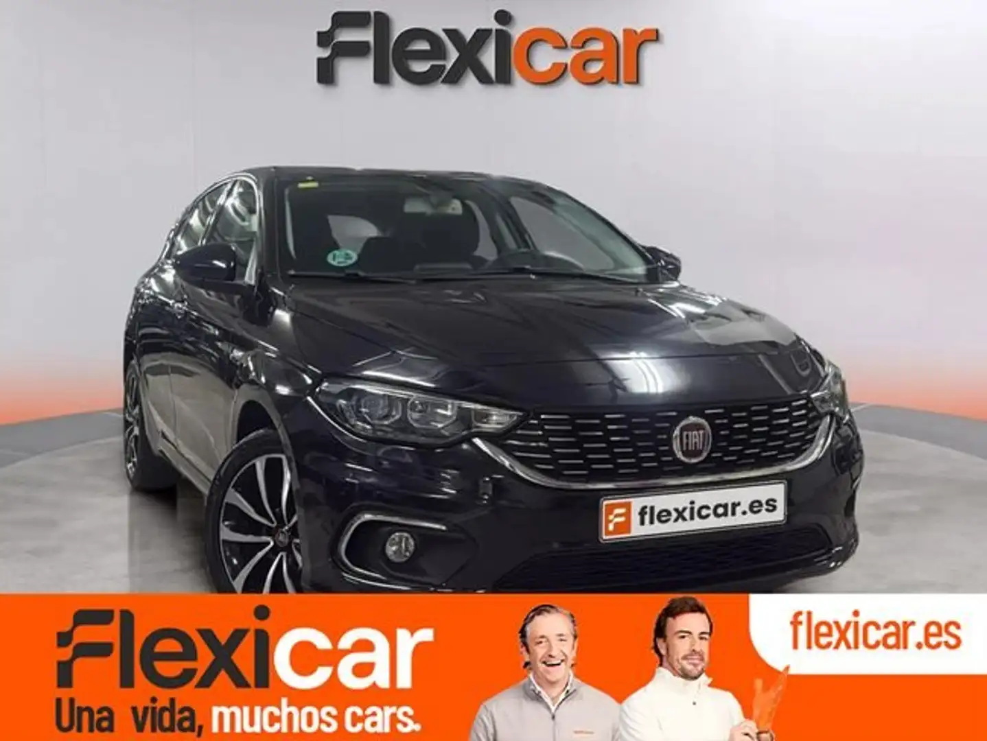 Fiat Tipo 1.6 16v Lounge 120 CV diesel Mjet II 5p. Negro - 1