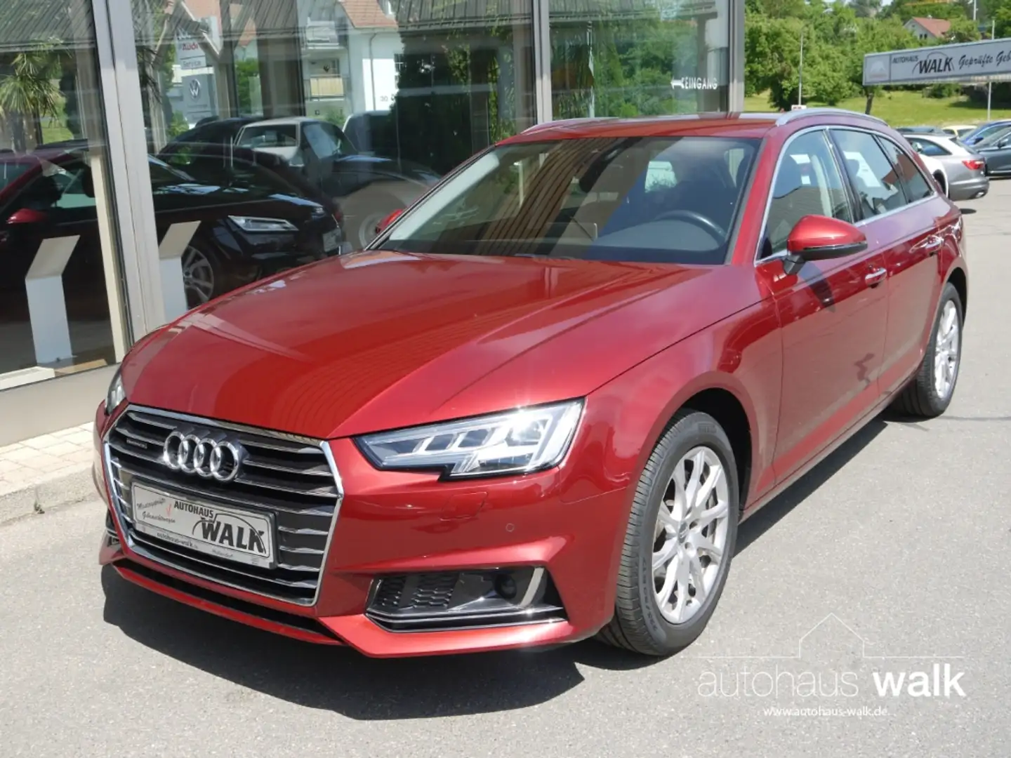 Audi A4 Avant 40 TDI S tronic quattro design NAVI/Matrix/A Rot - 2