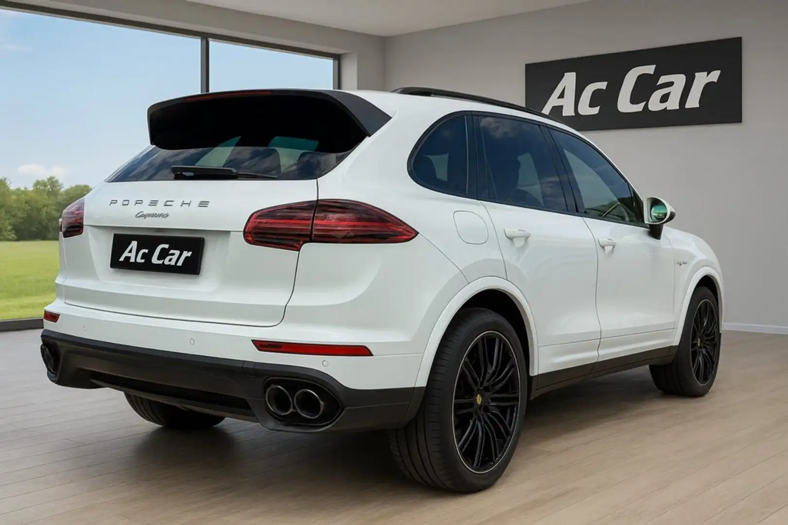 Porsche Cayenne S E-hybrid Platinum edition Blanc - 2