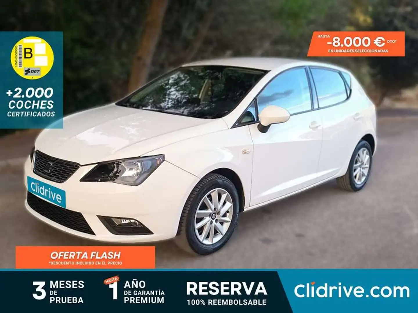 SEAT Ibiza 1.6TDI CR Reference Tech Blanco - 1