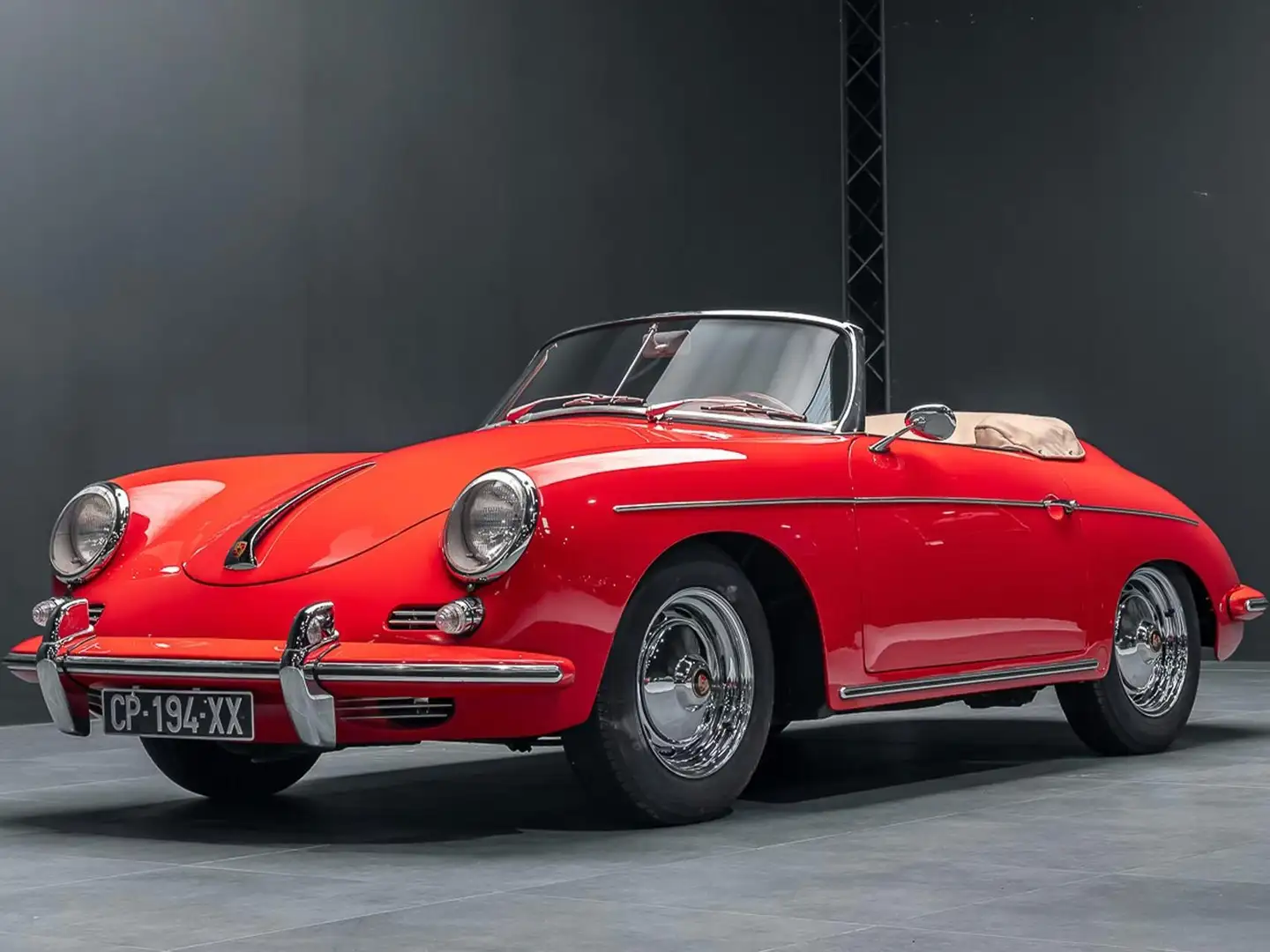 Porsche 356 356 B 1600 Super 90 Roadster by Drauz Roşu - 1