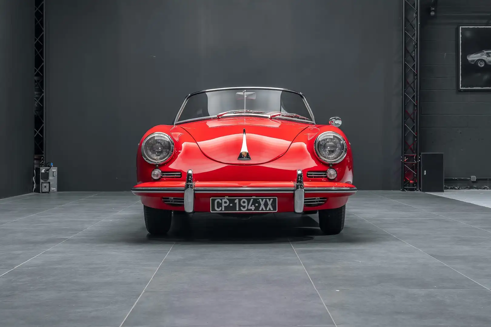 Porsche 356 356 B 1600 Super 90 Roadster by Drauz Roşu - 2
